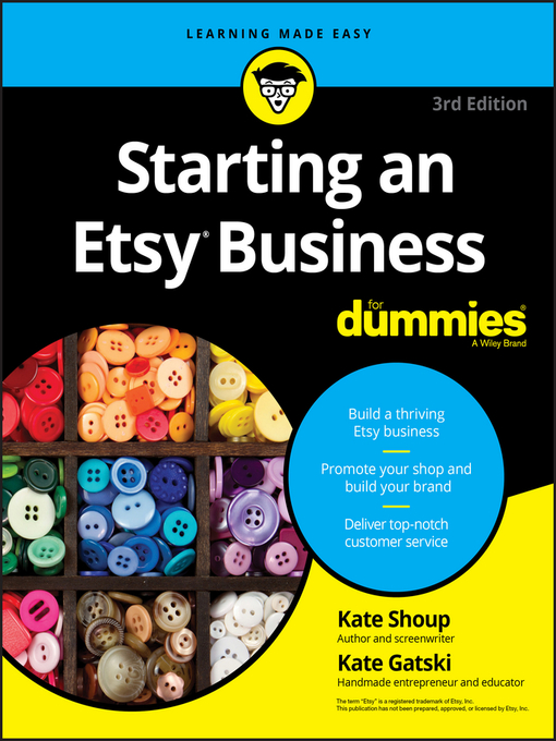 Title details for Starting an Etsy Business For Dummies by Kate Shoup - Available
